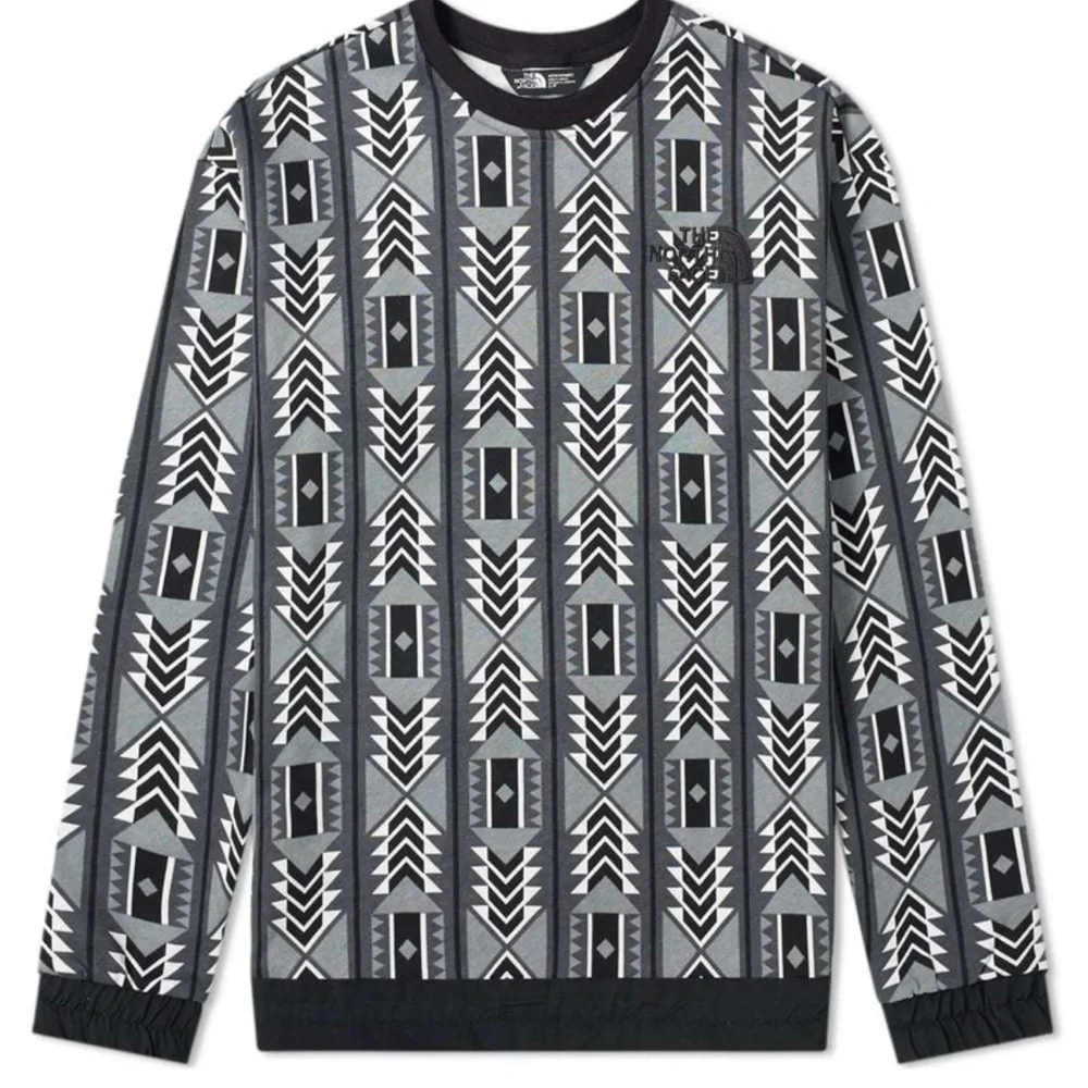 The North Face ‘92 Rage Fleece Crew Sweat White Print Small